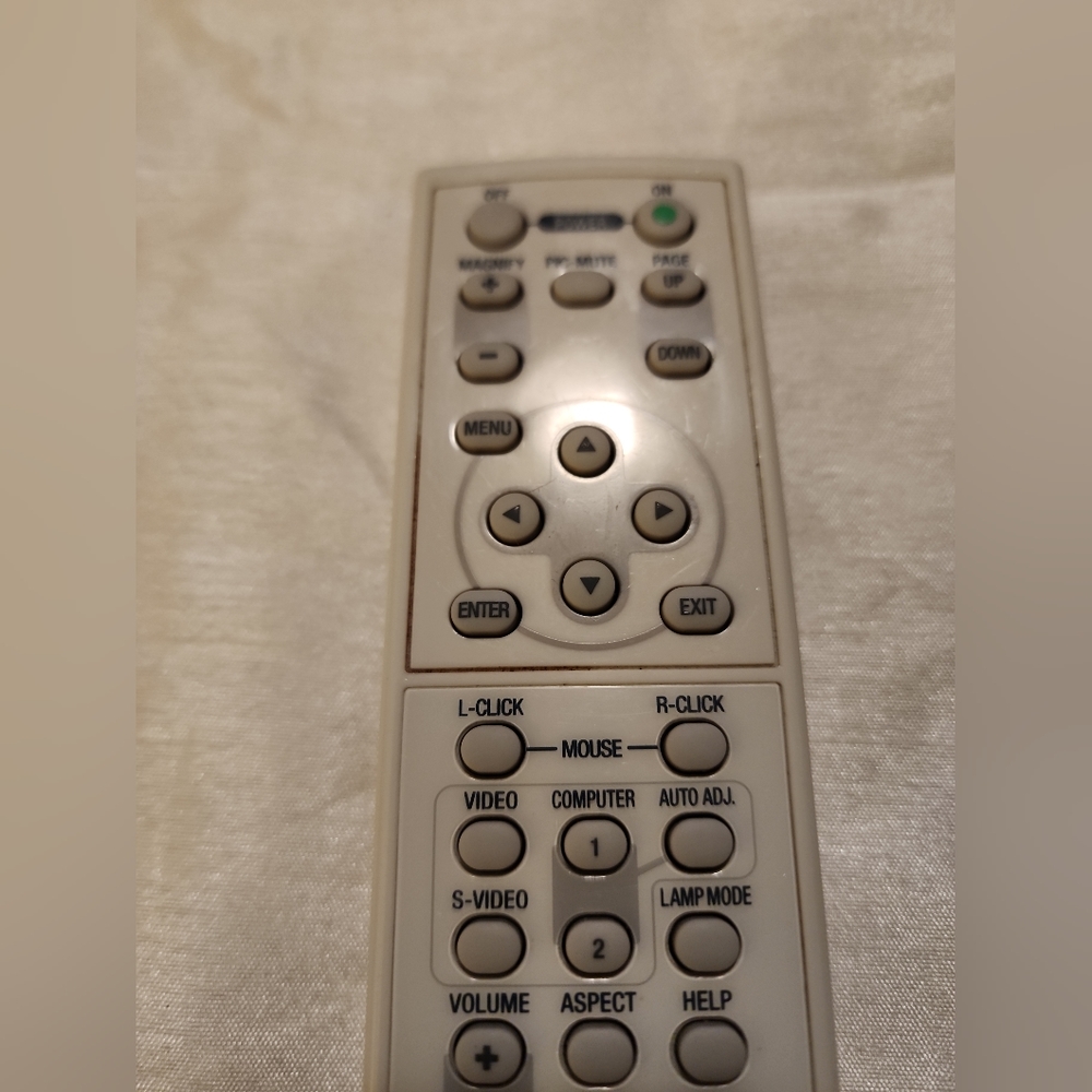 NEC Projector Remote Control No Back RD-427E for VT440 VT48 VT57 Genuine Tested